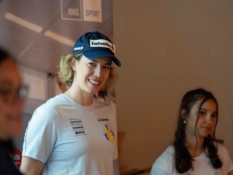 Olympiasiegerin Michelle Gisin wird Botschafterin der Stiftung IdéeSport