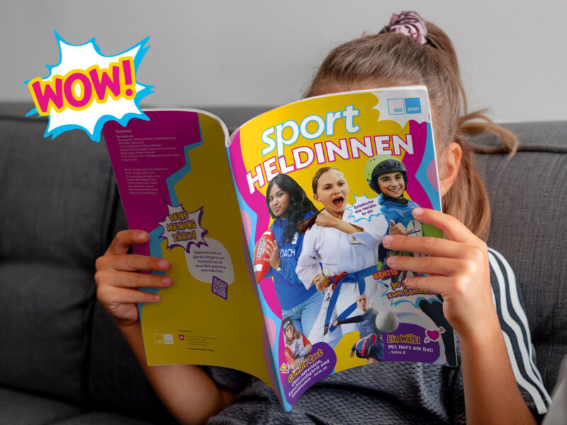 Schweiz im Sammelfieber: Das erste Sportheldinnen-Sammelheft jetzt verfügbar